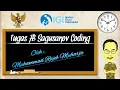Sagusanov Coding - Penggunaan Looping pada Brackets Tugas 7B