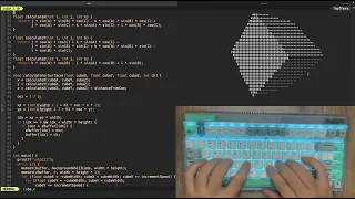 ASMR Programming - Spinning Cube