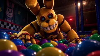 PIT SPRING BONNIE te ESPERA en la PISCINA de BOLAS | FNAF: Killer in Purple Remastered