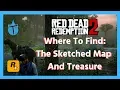 Where To Find The Sketched Map And Treasure Red Dead Redemption 2