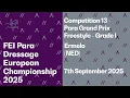 Download Lagu 🔴 LIVE | Competition 13 - Para GP Freestyle - Grade I - FEI Para Dressage European Championship