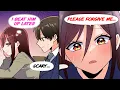 Manga dub A beautiful gang girl sitting next to me always threatens me but once she saw my