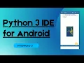 Python 3 IDE for Android Pydroid 3