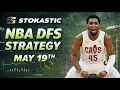 NBA DFS Strategy Tuesday 26 DraftKings FanDuel NBA Lineup Picks