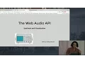 Web API Tutorial - Build a Synthesizer and Frequency Analyser using Javascript s Web API