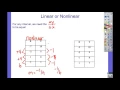Linear vs Nonlinear Tables