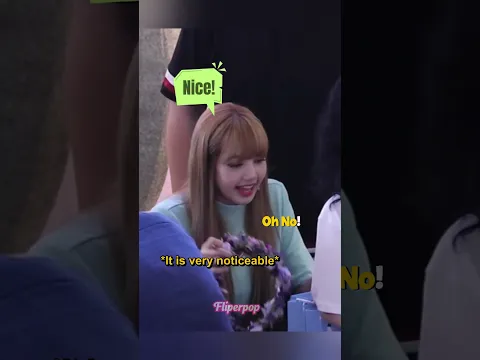 Lisa always notices these kinds of things