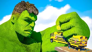 Cars vs Hulk Teardown