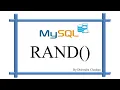 MySQL RAND Method