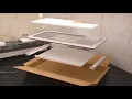 How to install the frontlit backlit mirror KEONJINN Bathroom Mirror Installation