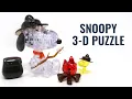 Snoopy and the Beagle Scouts 3-D Crystal Puzzle CollectPeanuts com