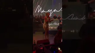 مايا دياب ترقص و تتدلع من حفلة بيروت Part 10 
