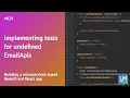 Implementing tests for undefined EmailApis Building a microservices-based NodeJS and React app
