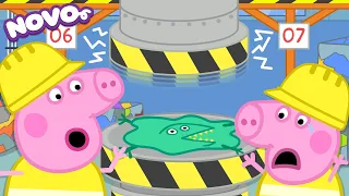 Peppa Pig Português Brasil  🦖 Segurança em Primeiro Lugar ♻️  NOVO Contos da Peppa Pig