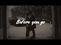 Lewis Capaldi - Before You Go (Lyrics)