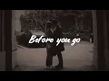 Lewis Capaldi - Before You Go (Lyrics)