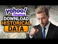 Yahoo Finance Download Historical Data - FULL GUIDE FOR EXCEL MORE NEWEST VERSION