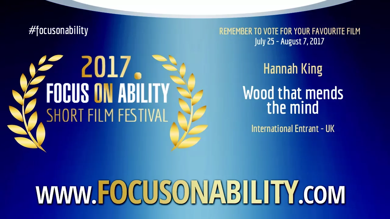 Wood that mends the mind (2017) — film still