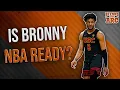 Bronny James Looked PHYSICALLY OVERWHELMED On Combine Day 1