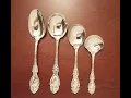 Sterling Silver Flatware Identification Series Episode 5 - Soup Spoons Lucerne by Wallace