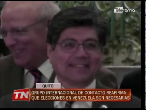 Grupo Internacional de Contacto reafirma que elecciones en Venezuela son necesarias