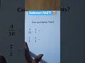 Stop Getting Fractions Wrong Subtract Fractions in 3 Simple Steps