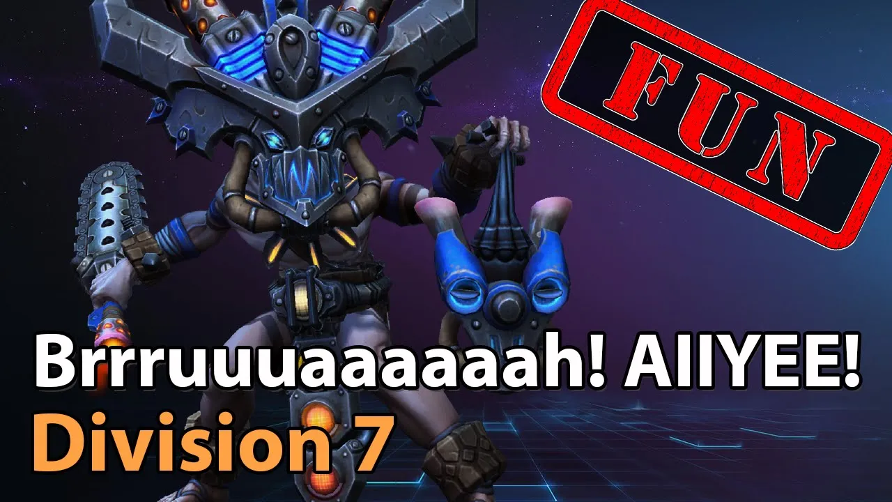 ► Brrruuuaaaaaah! AIIYEE! - Division 7 - Heroes of the Storm Amateur Play