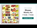Shaws Weekly Ad 26 - 26 Top Deals