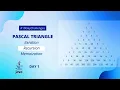 Pascal s Triangle pattern in Java Recursion part 2
