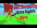 Self Balanced Active Ragdolls In Unity