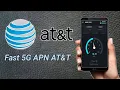 AT T 5G APN Settings Att internet Settings 2022