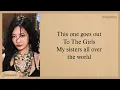 Download Lagu aespa To The Girls Easy Lyrics