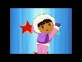 Red and Green Pattern Dora the Explorer