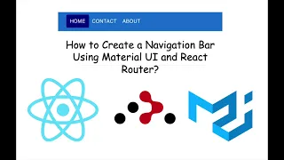 How to Create a Navigation Bar Using Material UI and React Router