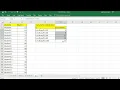 EXCEL STATISTICS - How to create Cumulative Distribution for a List of Data in excel