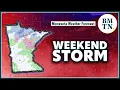 Monitoring weekend storm and where the heaviest snow will fall in Minnesota