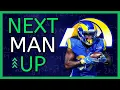 LA RAMS RB DEPTH CHART after CAM AKERS INJURY