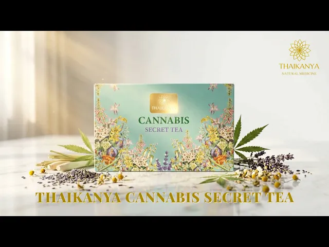 含CBD的大麻花草茶与花茶