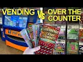 Vending Machine vs OTC NOT EVEN CLOSE 2 50 Tickets 200 TEXAS LOTTERY Scratch Offs
