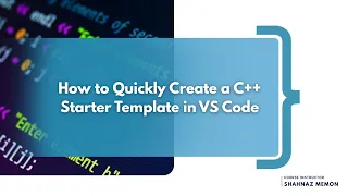 Easy C Boilerplate Setup for Beginners in Visual Studio Code