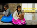 Rainy Day Saved by the Glow Bumper Car Indoor Fun for Toddlers by Flybar