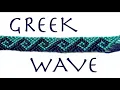greek wave tutorial friendship bracelets