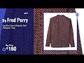 Top 10 Fred Perry Men Clothings [ Winter 2018 ]: Fred Perry Men's Polka Dot Shirt, Mahogany, Large