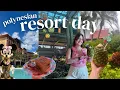 SOLO DISNEY WORLD VLOG | polynesian resort day | island tower dvc duo studio room tour