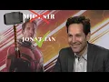 Paul Rudd calls thor s hammer Jonathan - Paul Rudd interview