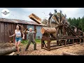 Download Lagu 25 Jaw-Dropping Firewood Processors in Action | Dangerous Homemade Wood Cutting Machines #13