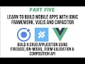 Ionic VueJS - Part Five Build A CRUD App Using Ionic VueJS And Firebase