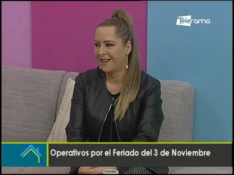 Operativos por el feriado del 3 de noviembre