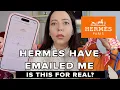 Download Lagu ...Erm, Ok, Hermes have emailed me, what should I do?
