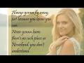 Peter Pan Lyrics - Kelsea Ballerini